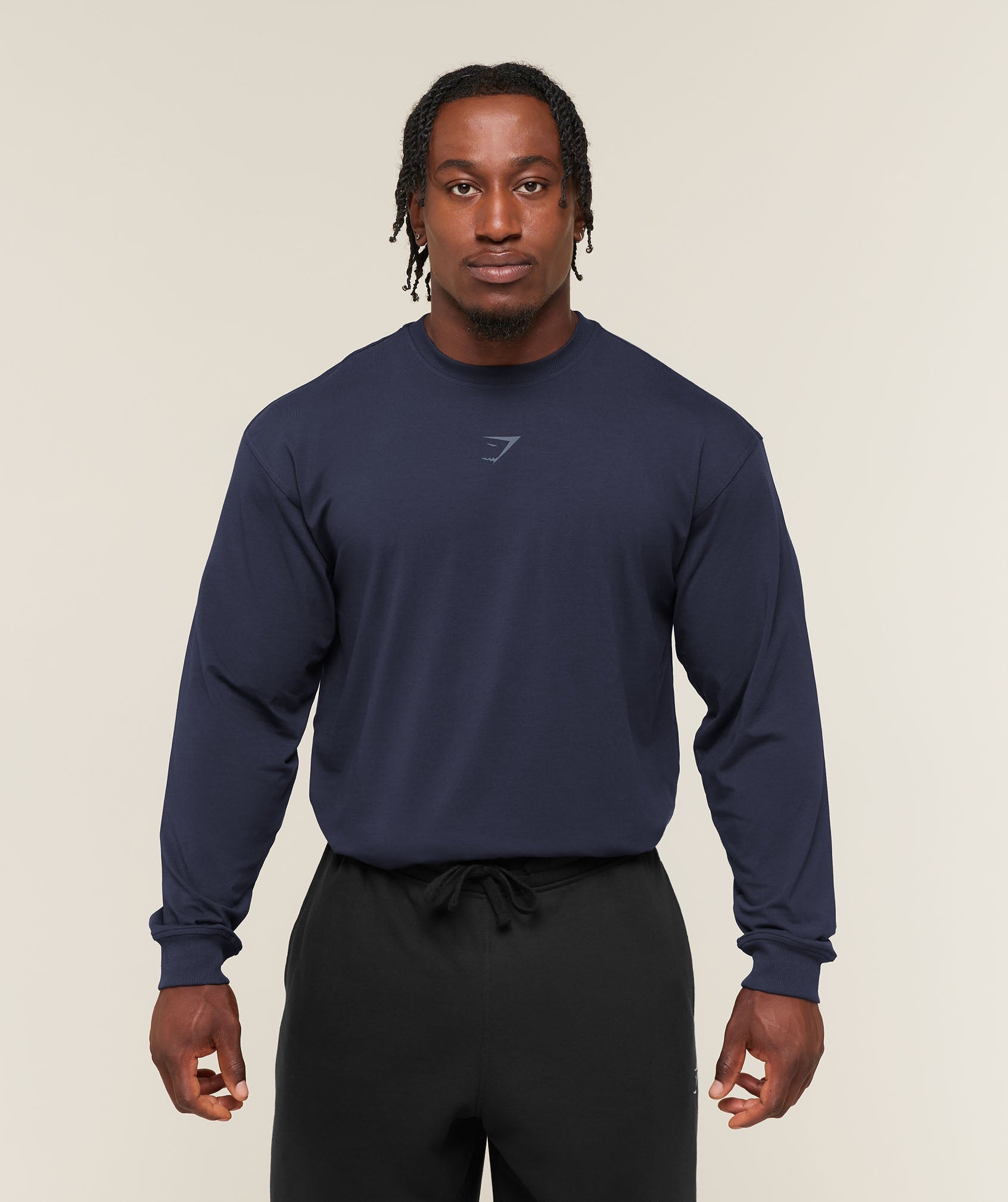 Power Long Sleeve T-Shirt - Heavy Blue/Shadow Blue — imagem 2