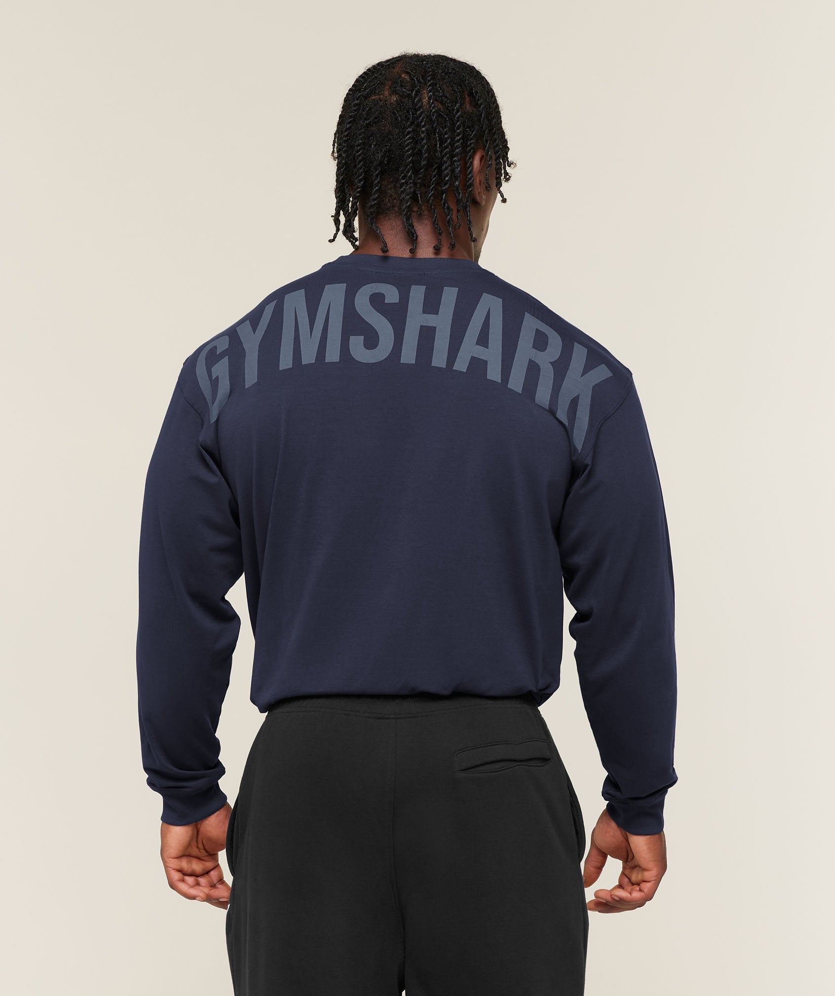 Power Long Sleeve T-Shirt - Heavy Blue/Shadow Blue — imagem 1