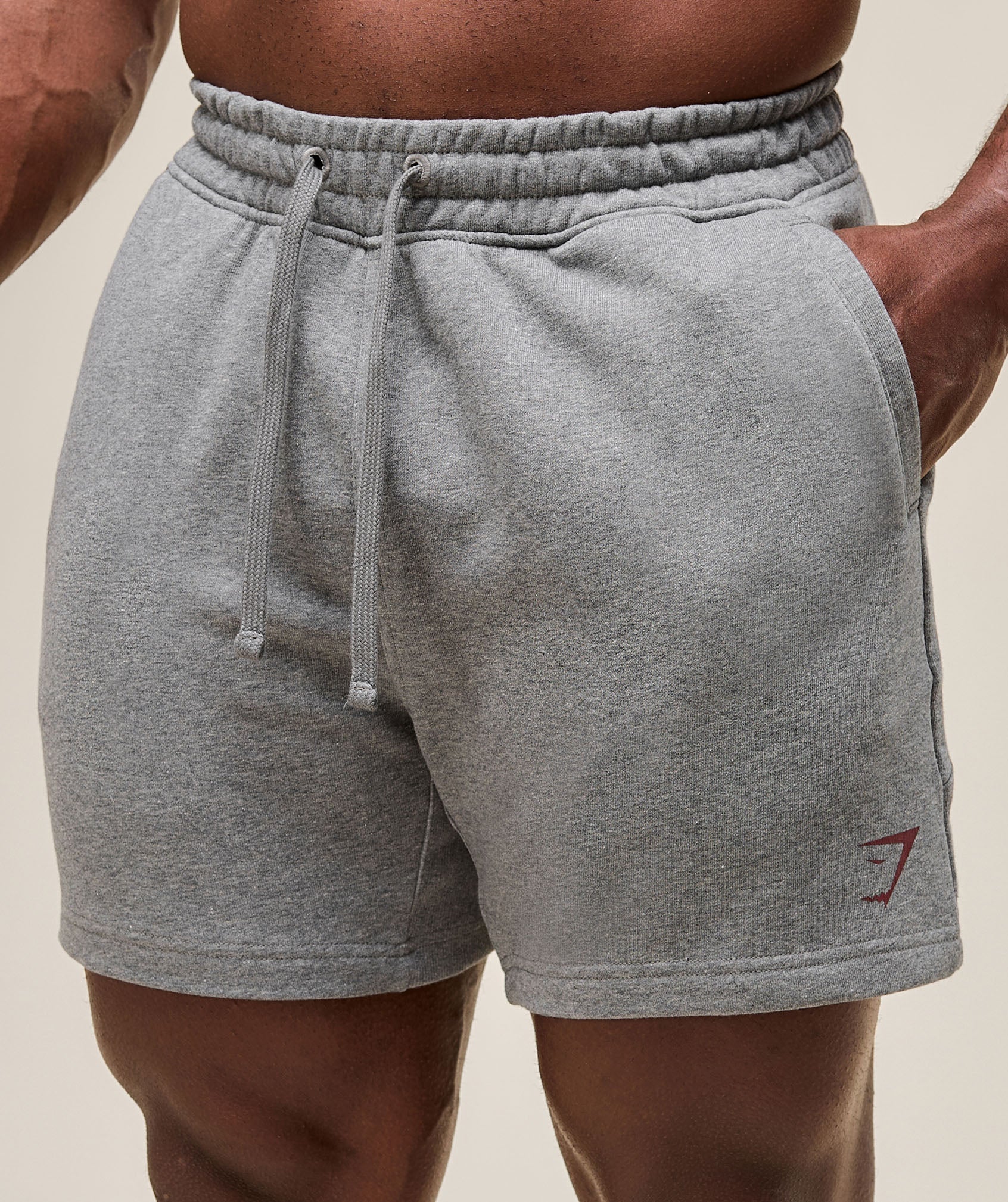 Power 5" Shorts - Charcoal Core Marl — imagem 5