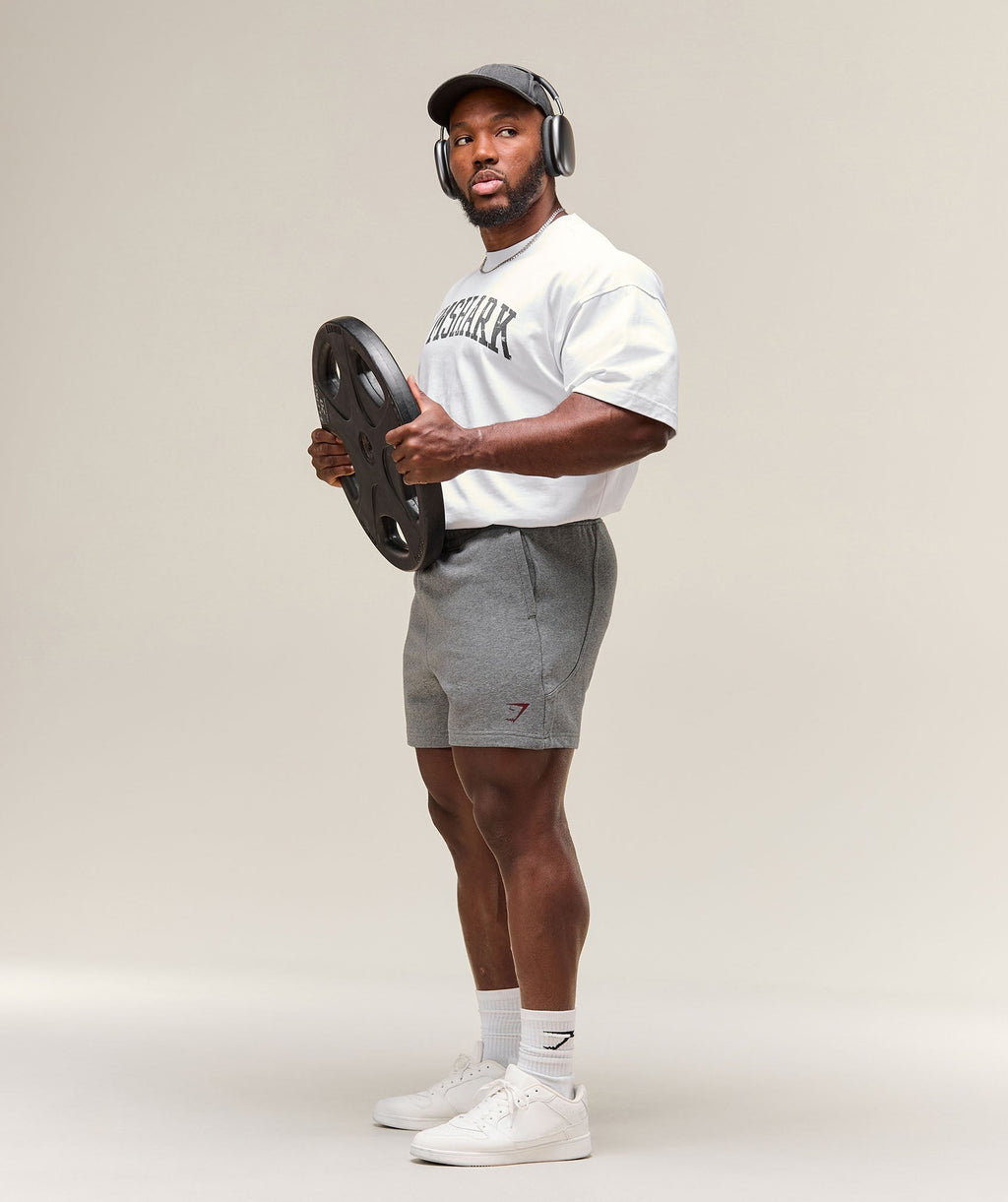 Power 5" Shorts - Charcoal Core Marl — imagem 6