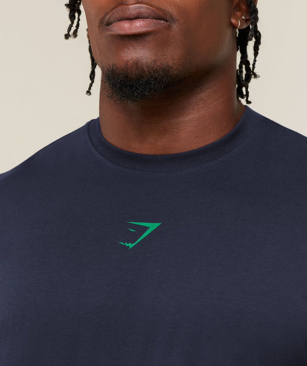 Power T-Shirt - Heavy Blue/Track Green — imagem 5