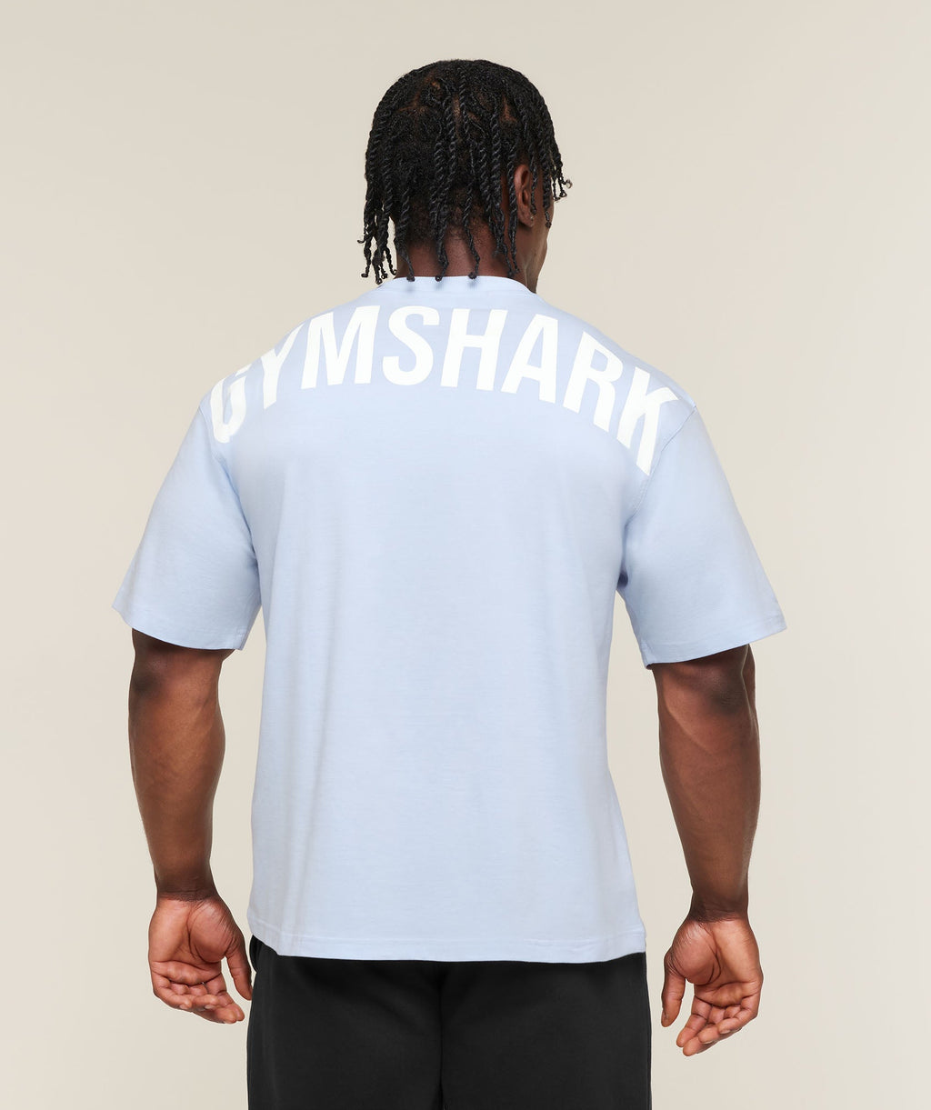 Power T-Shirt - Tranquil Blue — imagem 7