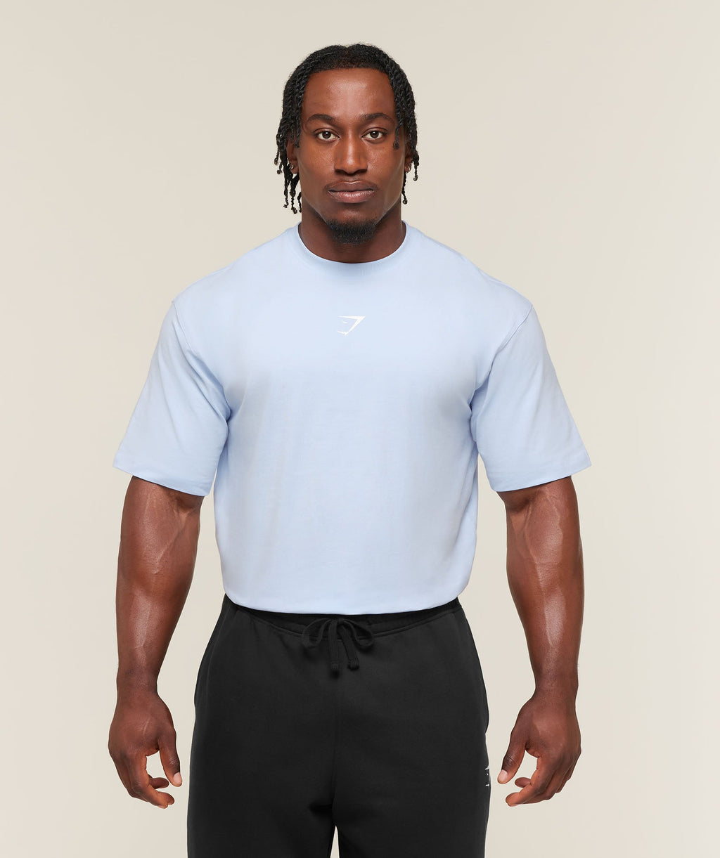 Power T-Shirt - Tranquil Blue — imagem 2