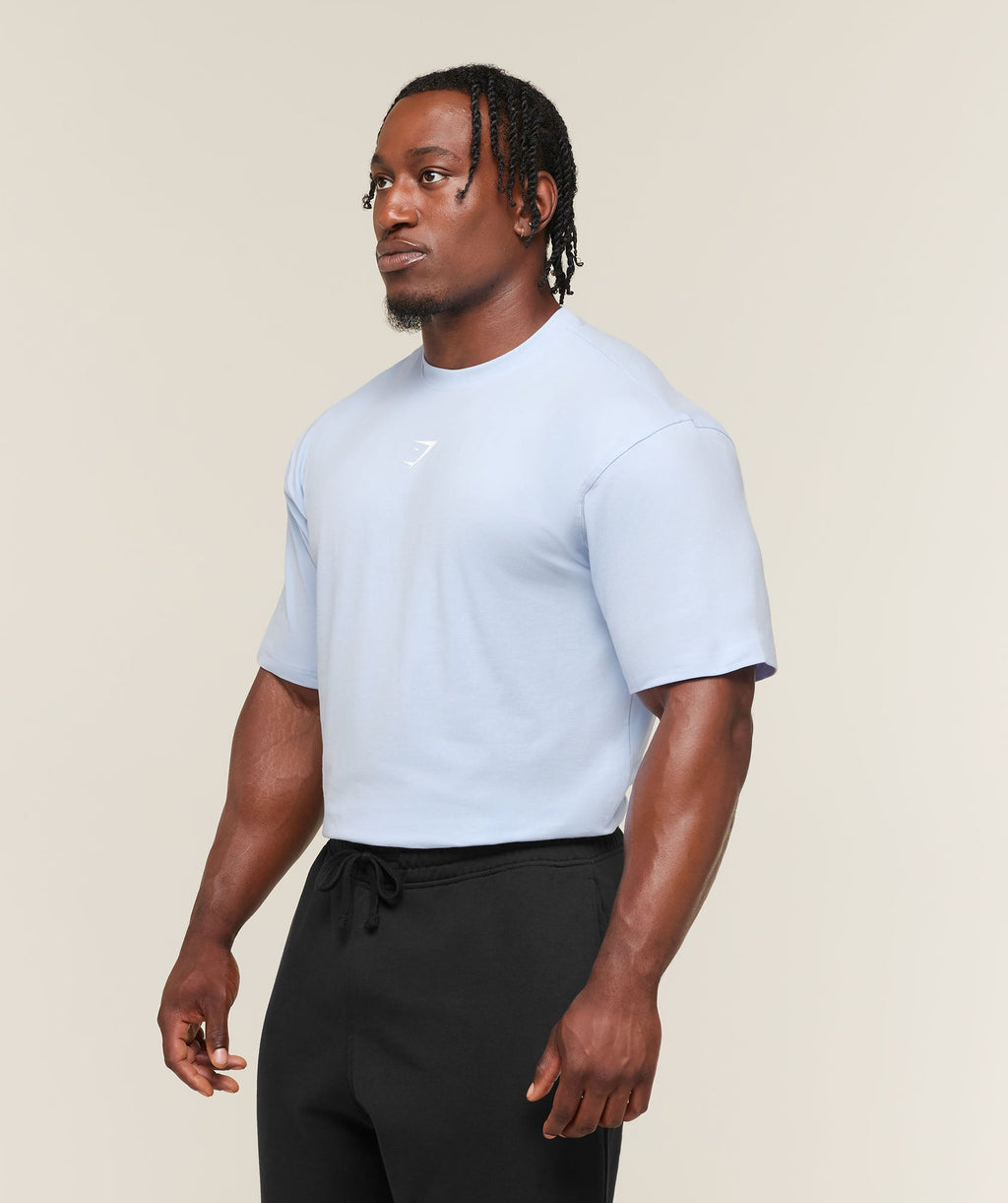 Power T-Shirt - Tranquil Blue — imagem 3