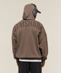 Power Zip Up Hoodie - Soft Brown — imagem 1