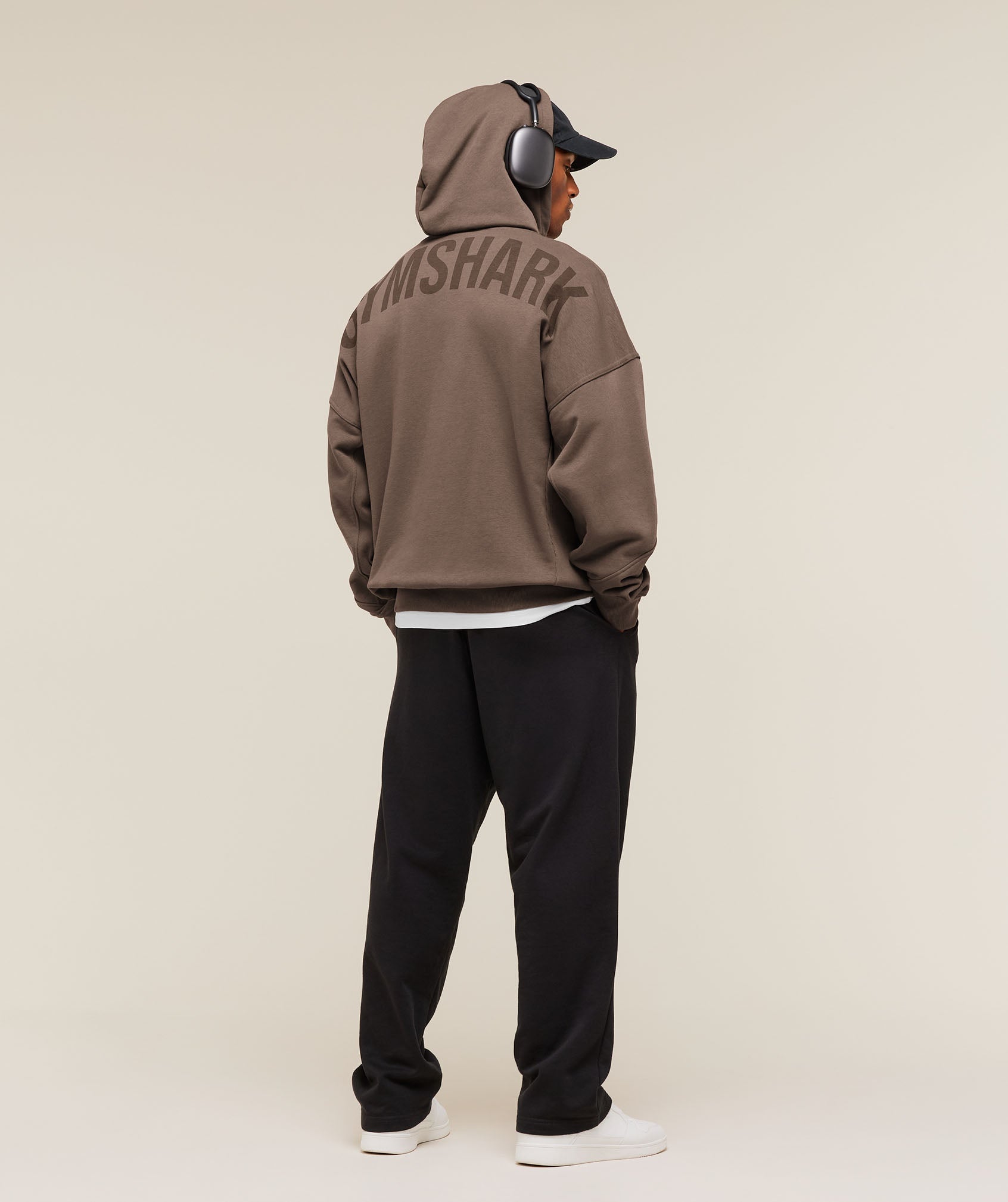 Power Zip Up Hoodie - Soft Brown — imagem 4