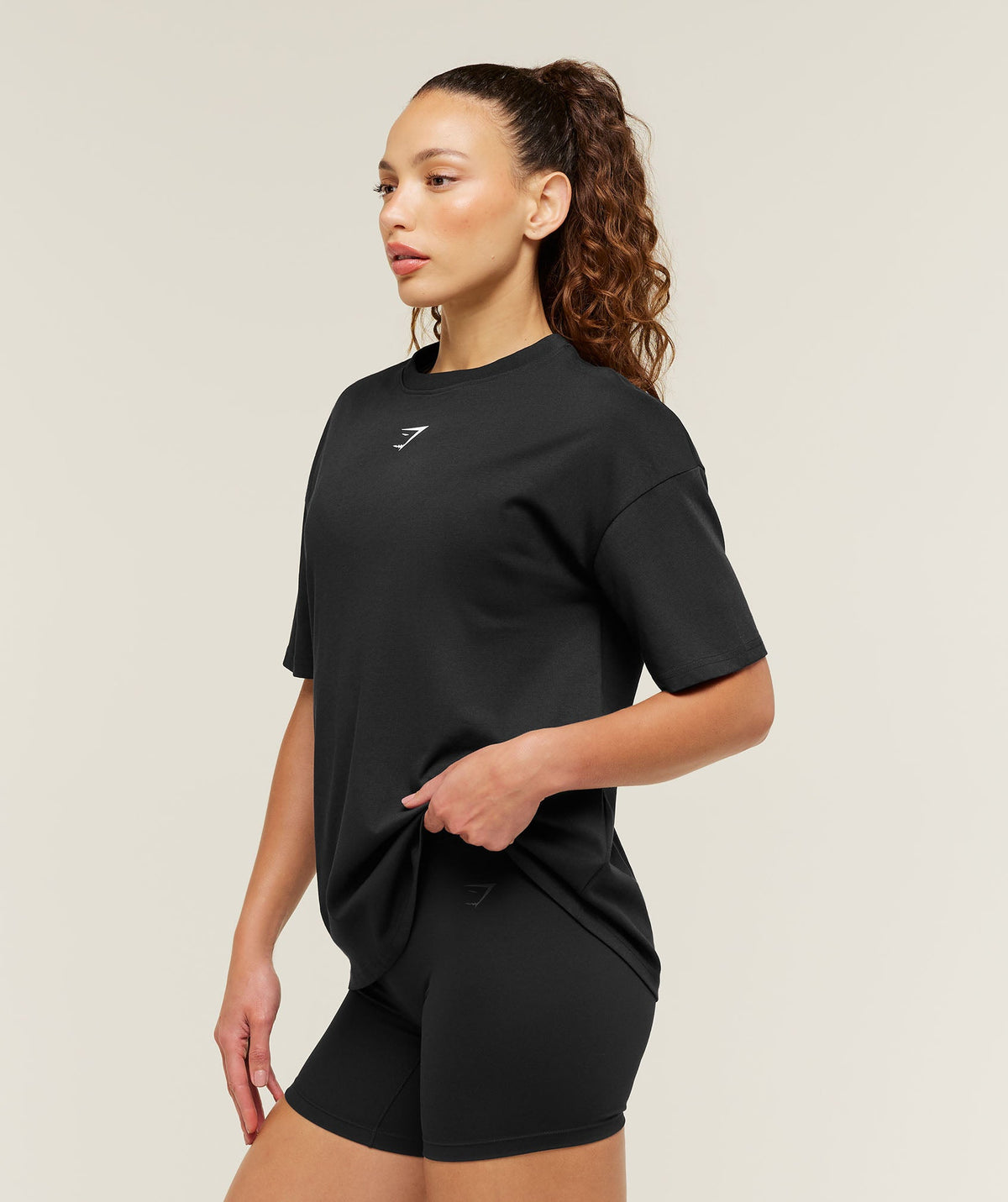 GS Power Oversized T-Shirt - Black — imagem 3