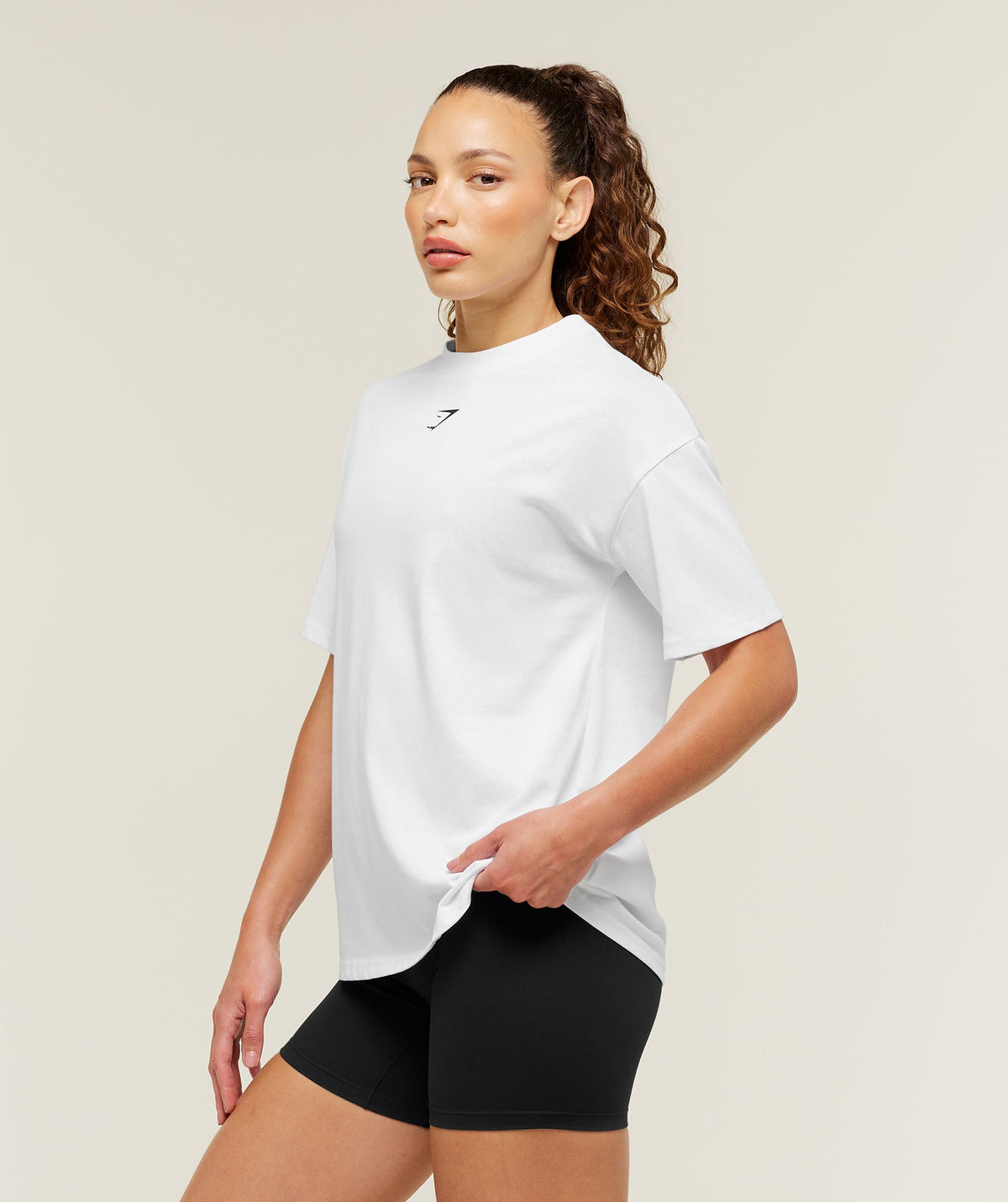 GS Power Oversized T-Shirt - White — imagem 3