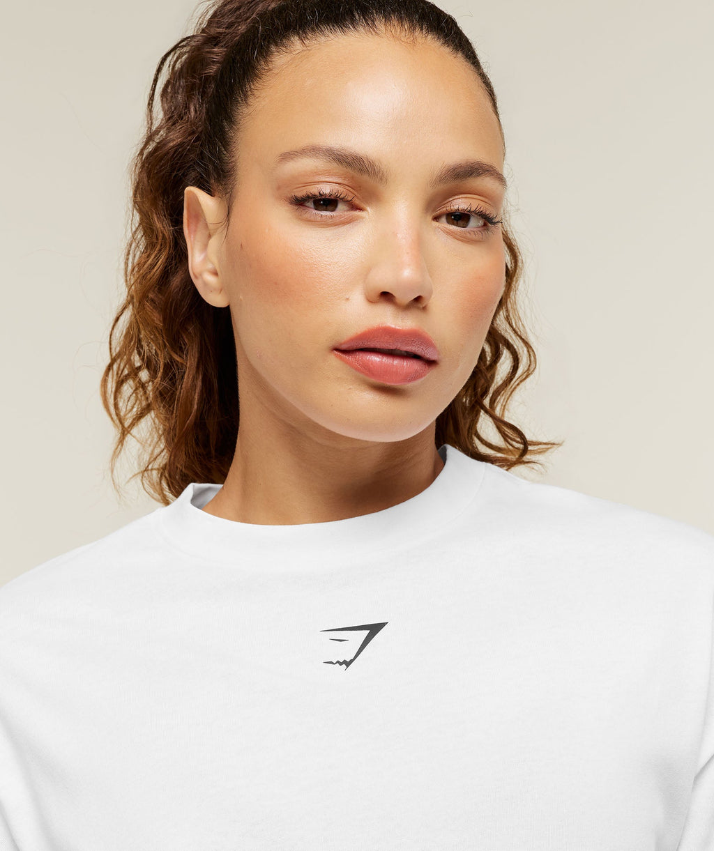 GS Power Oversized T-Shirt - White — imagem 5