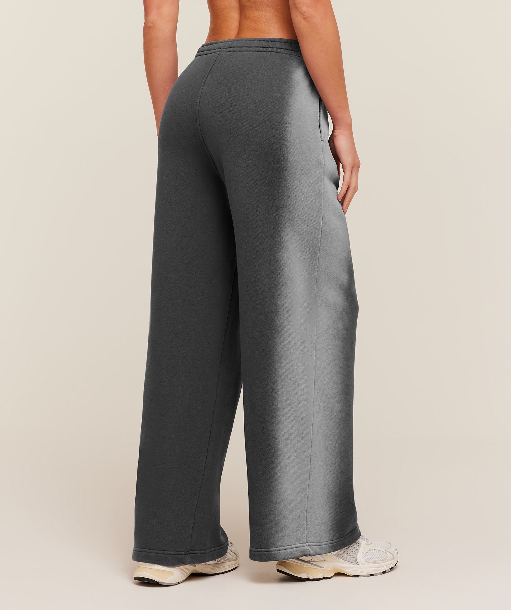 Pump Washed Straight Leg Joggers - Onyx Grey/Stratus Grey — imagem 2