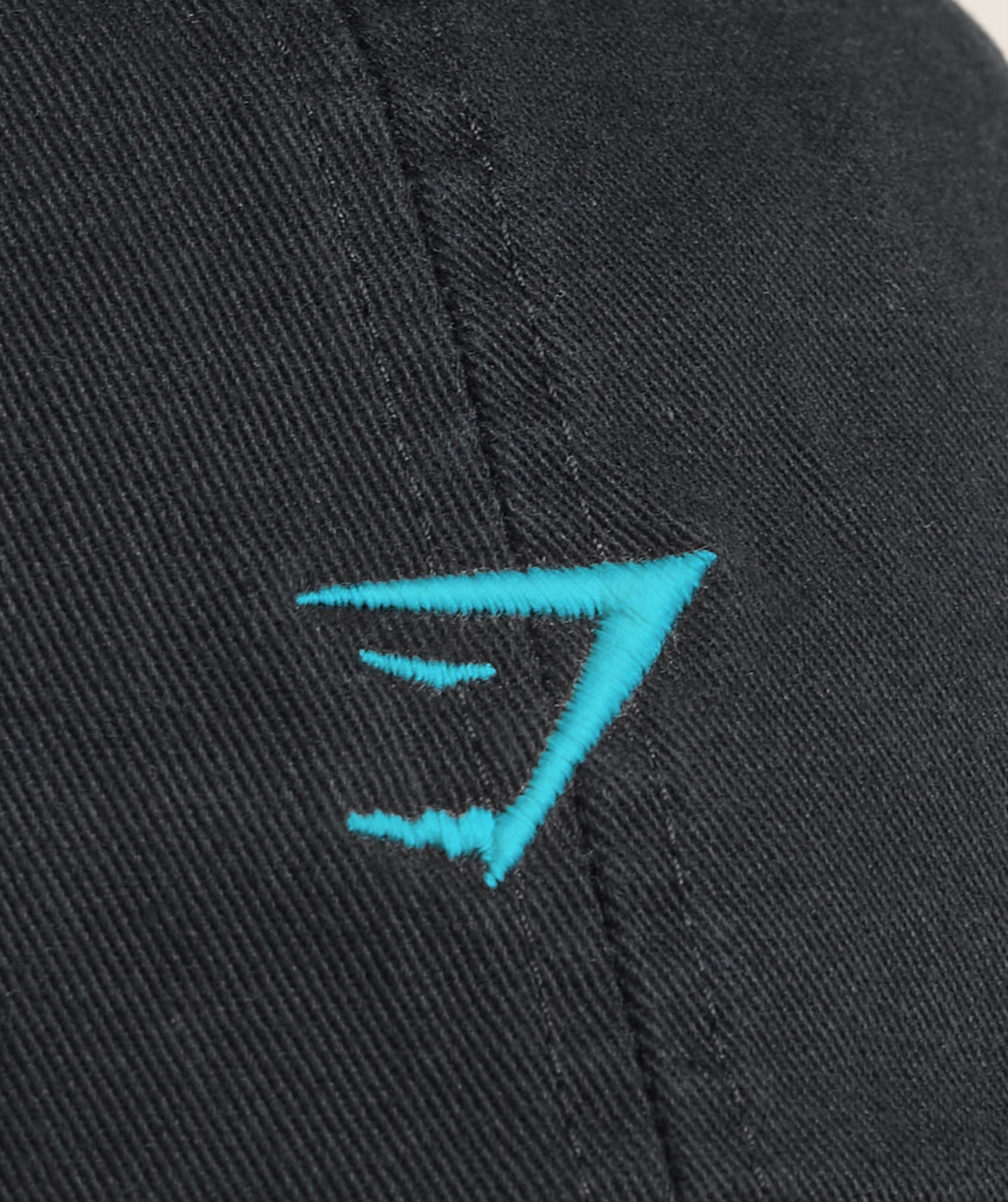 Relaxed Cap - Black/Brand Blue — imagem 3