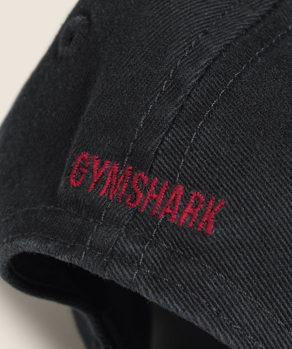 Relaxed Cap - Black/Carmine Red — imagem 4