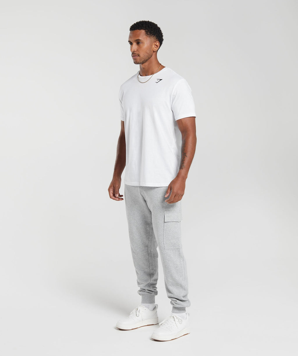Rest Day Essentials Cargo Joggers - Light Grey Core Marl — imagem 4
