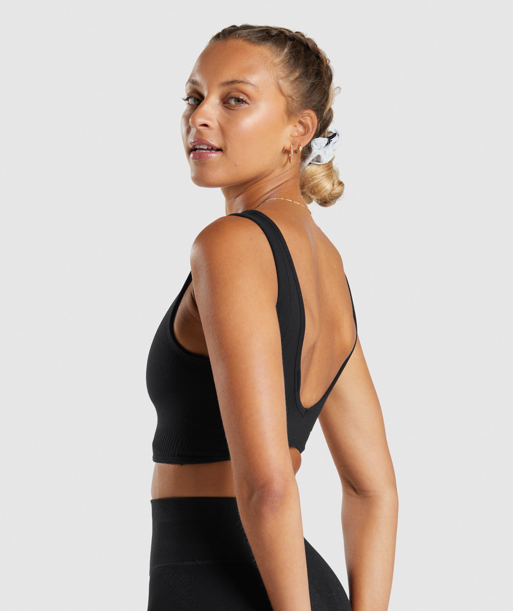 Rest Day Seamless Bralette - Black — imagem 4