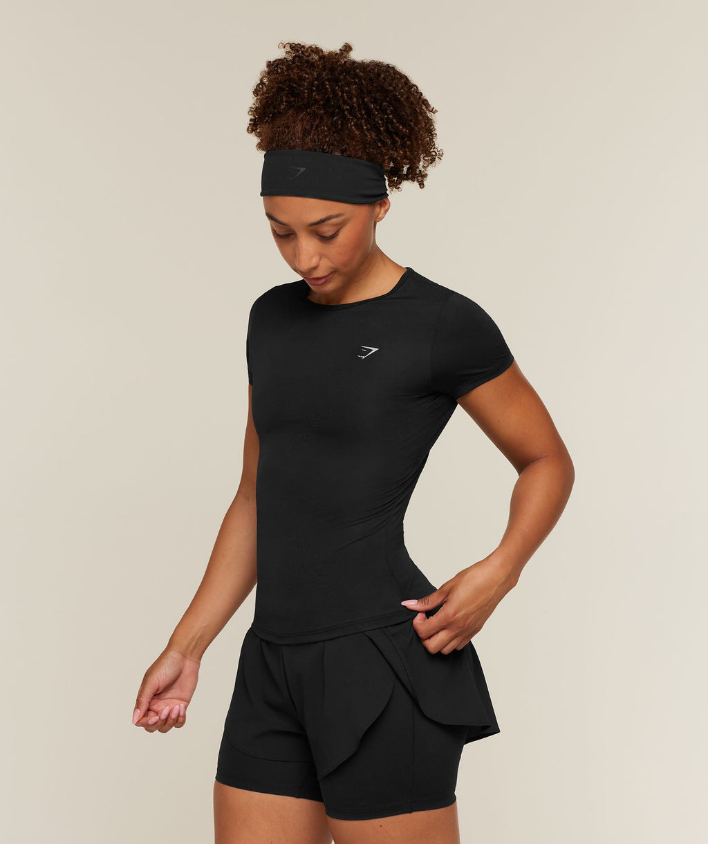 Running Back Vent T-Shirt - Black — imagem 3