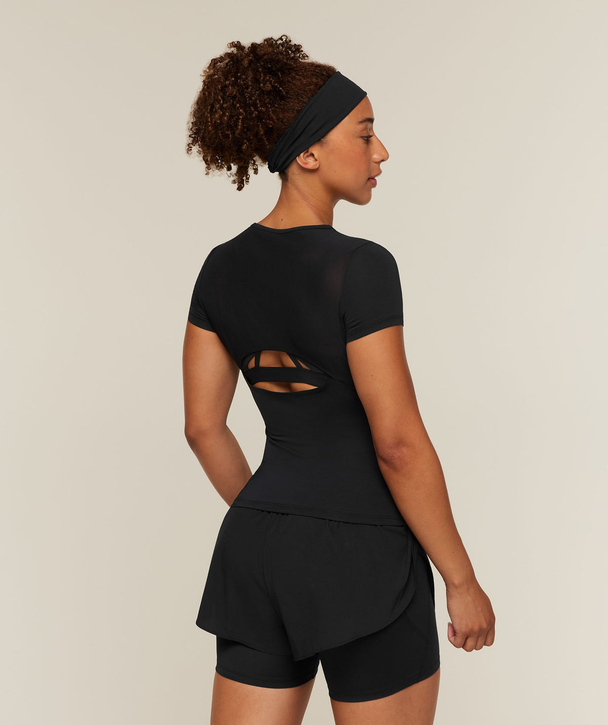 Running Back Vent T-Shirt - Black — imagem 2