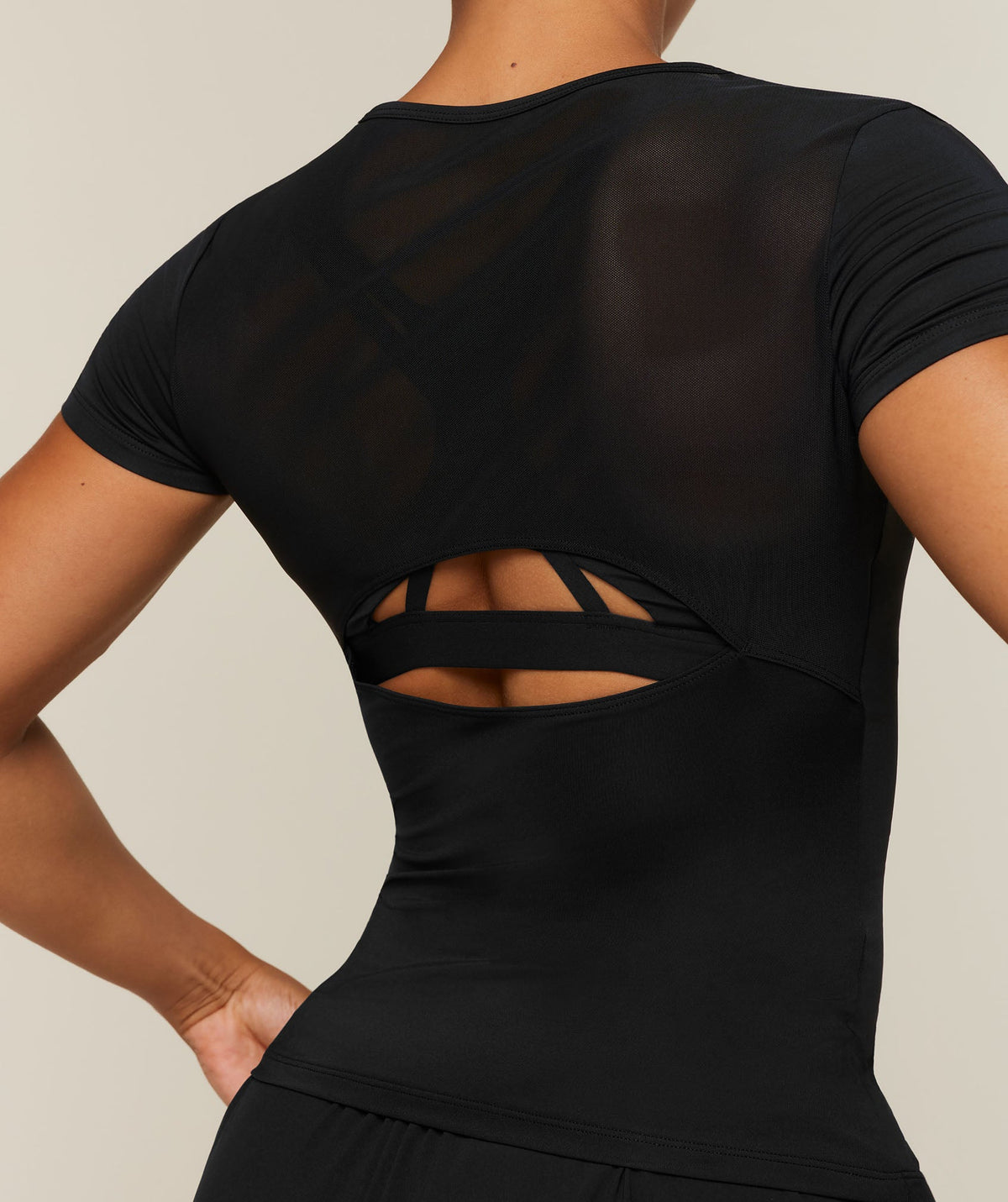 Running Back Vent T-Shirt - Black — imagem 4