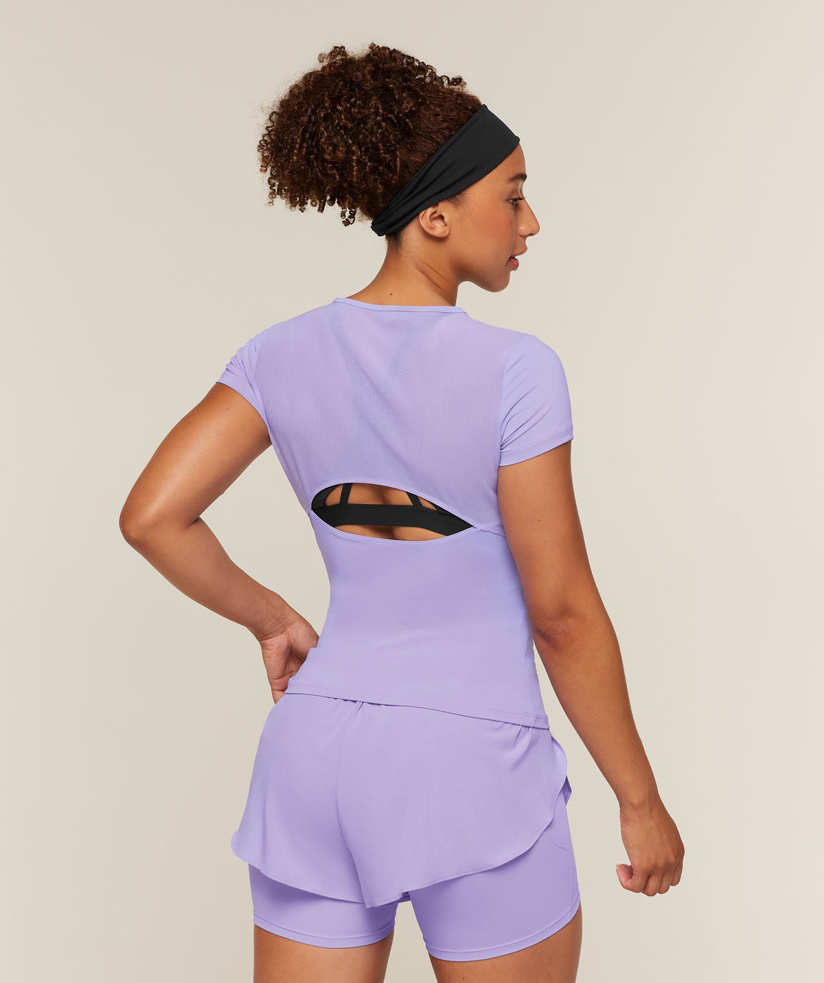 Running Back Vent T-Shirt - Pace Purple — imagem 2