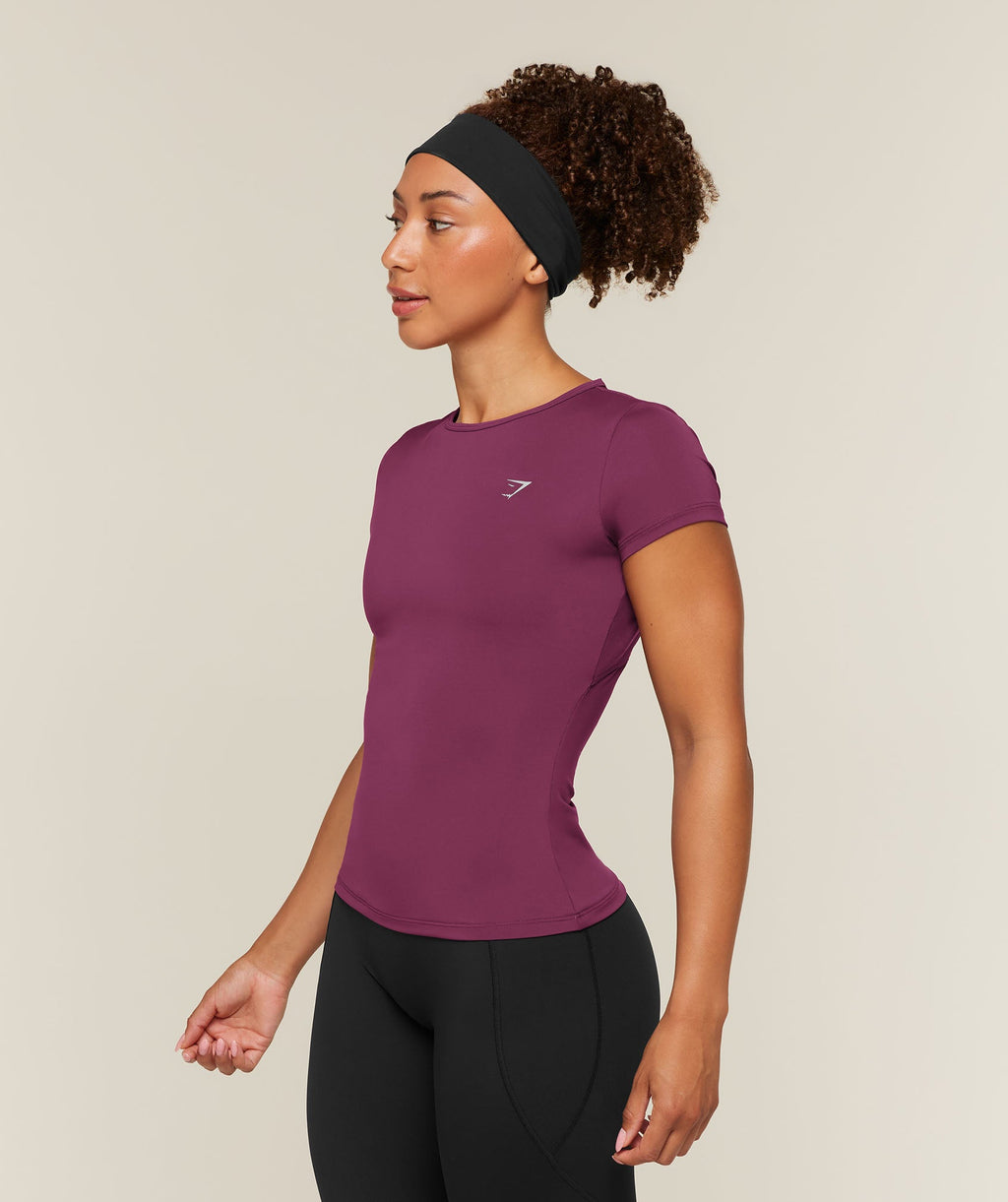 Running Back Vent T-Shirt - Strength Pink — imagem 3