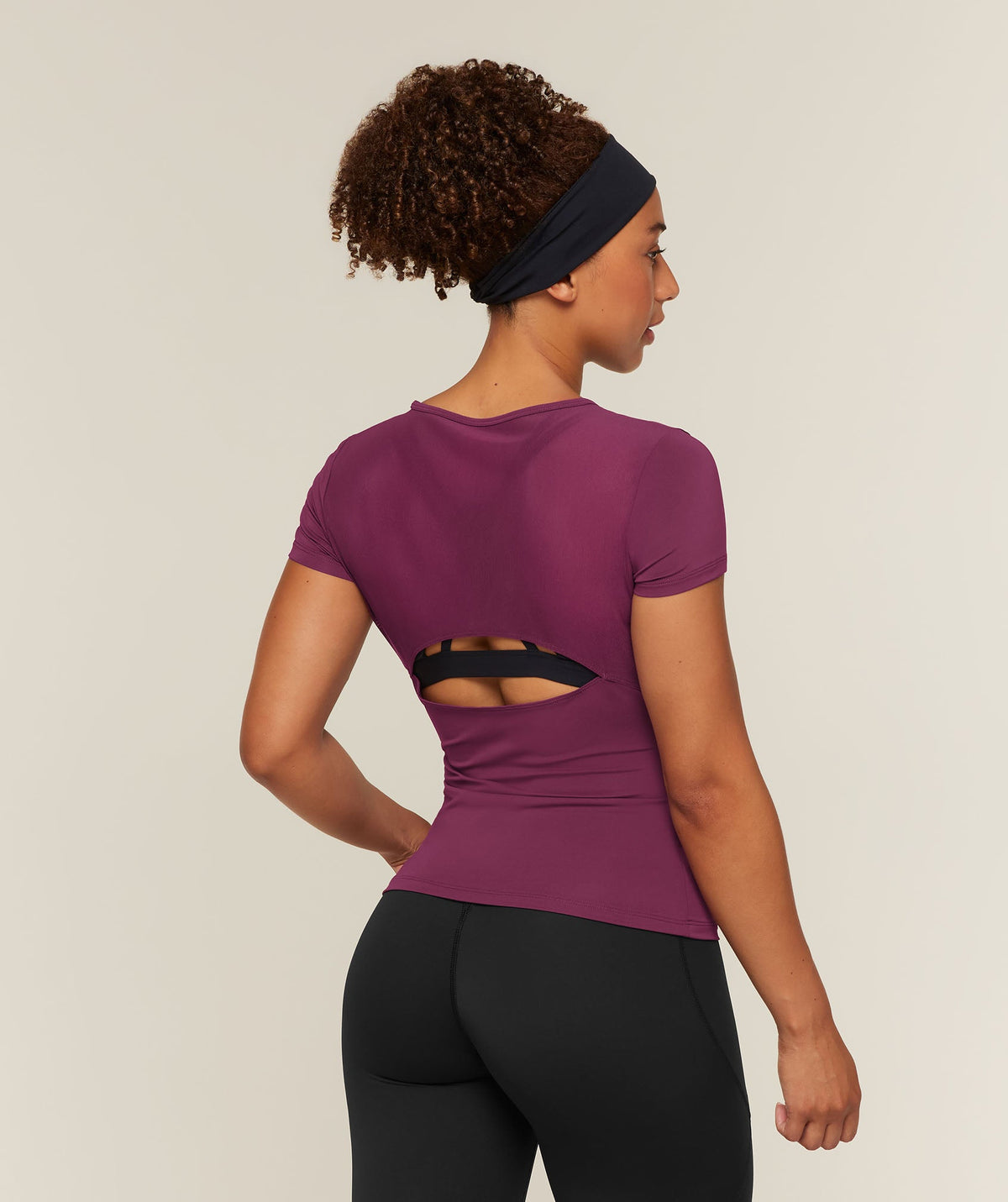Running Back Vent T-Shirt - Strength Pink — imagem 2