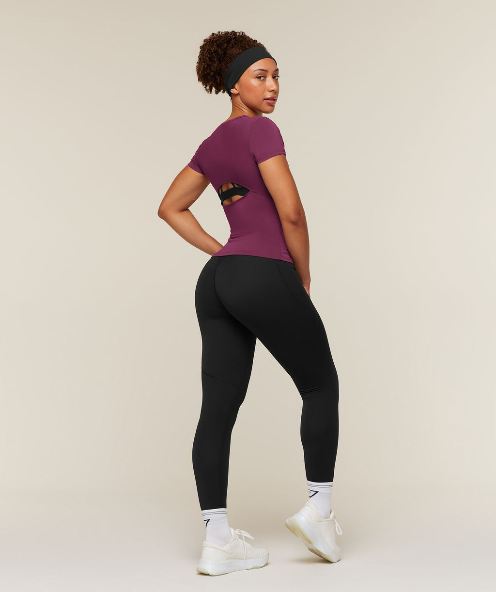 Running Back Vent T-Shirt - Strength Pink — imagem 4