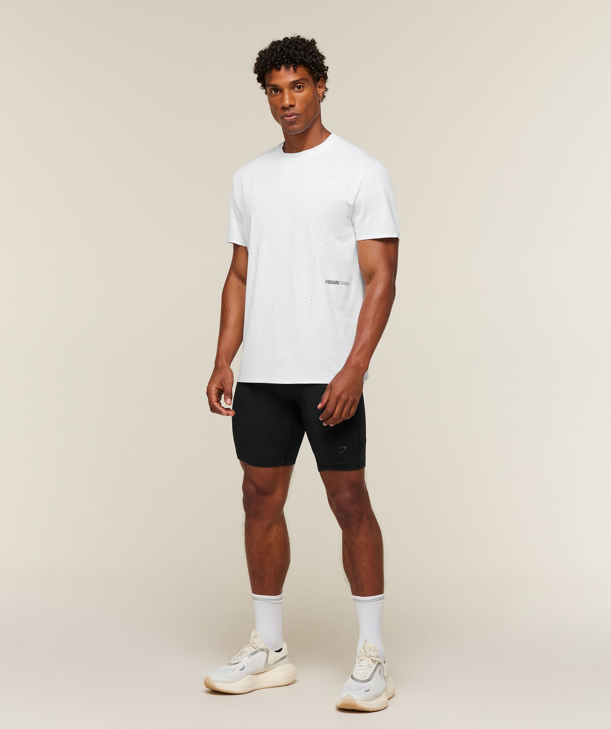 Running Elite 7 Pocket Half Tights - Black — imagem 9