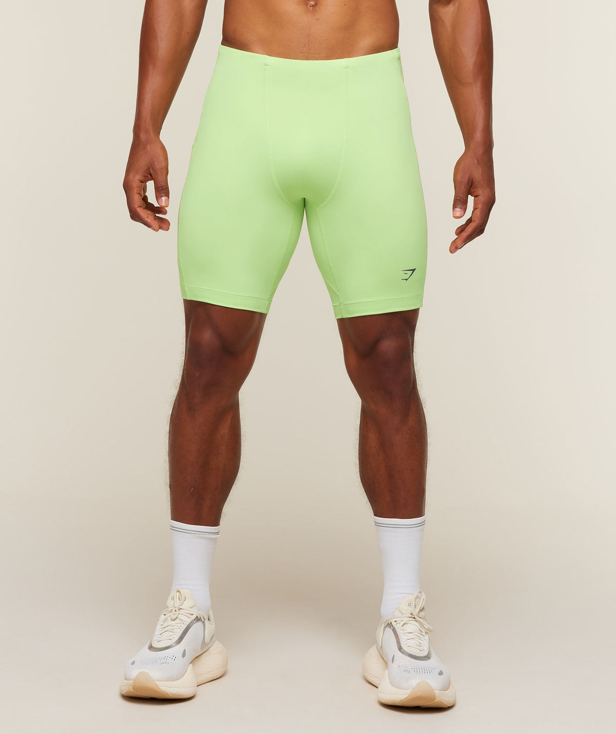 Running Elite 7 Pocket Half Tights - Pace Green — imagem 2