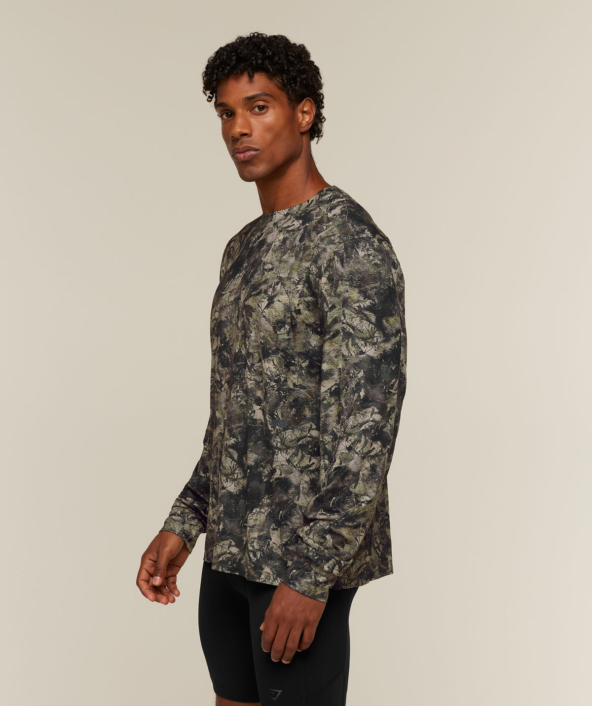 Running Elite Long Sleeve T-Shirt - Chalk Beige — imagem 3