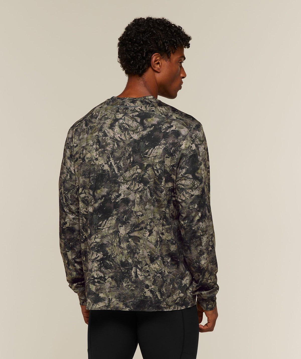 Running Elite Long Sleeve T-Shirt - Chalk Beige — imagem 2