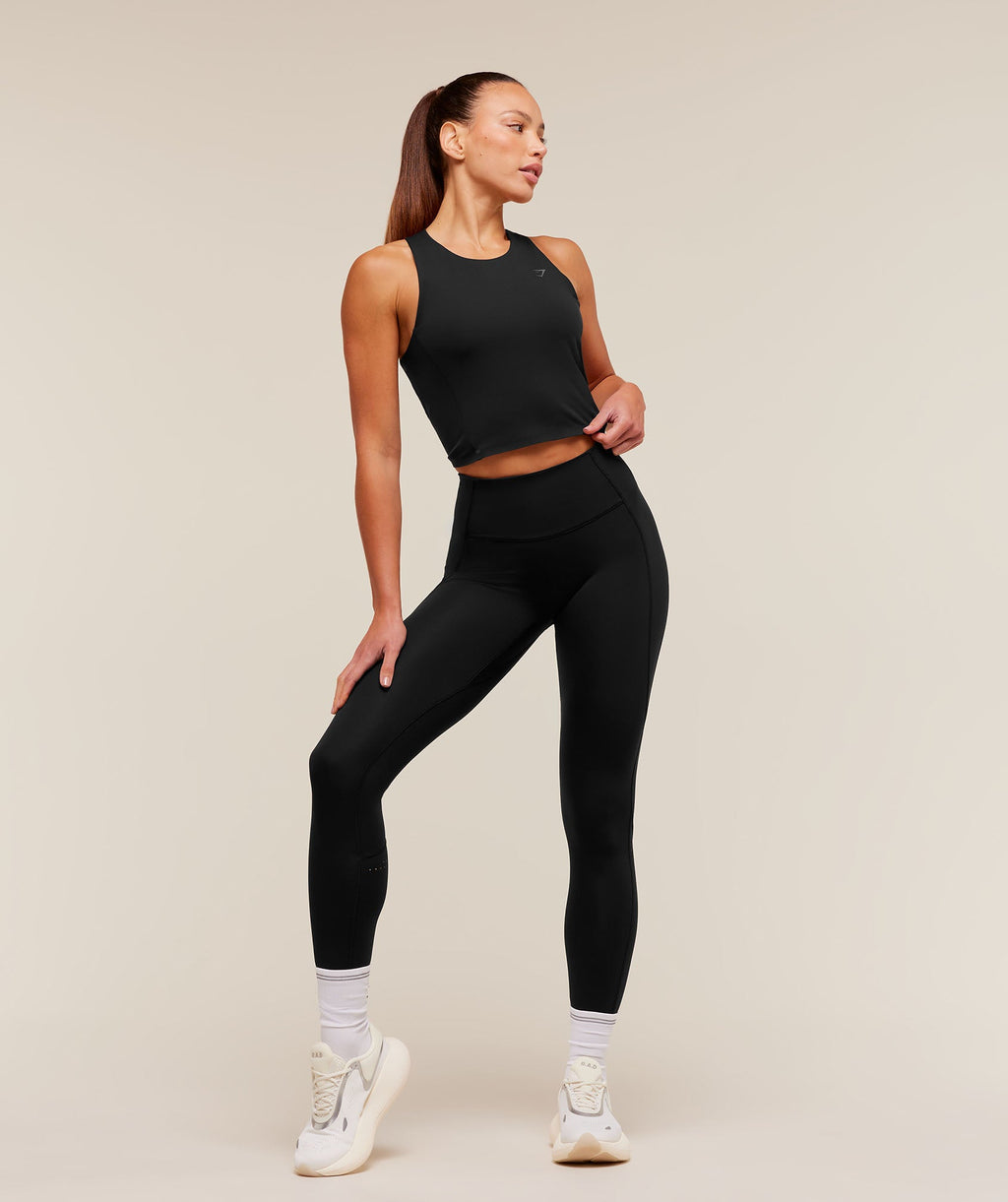 Running Elite Leggings - Black — imagem 4