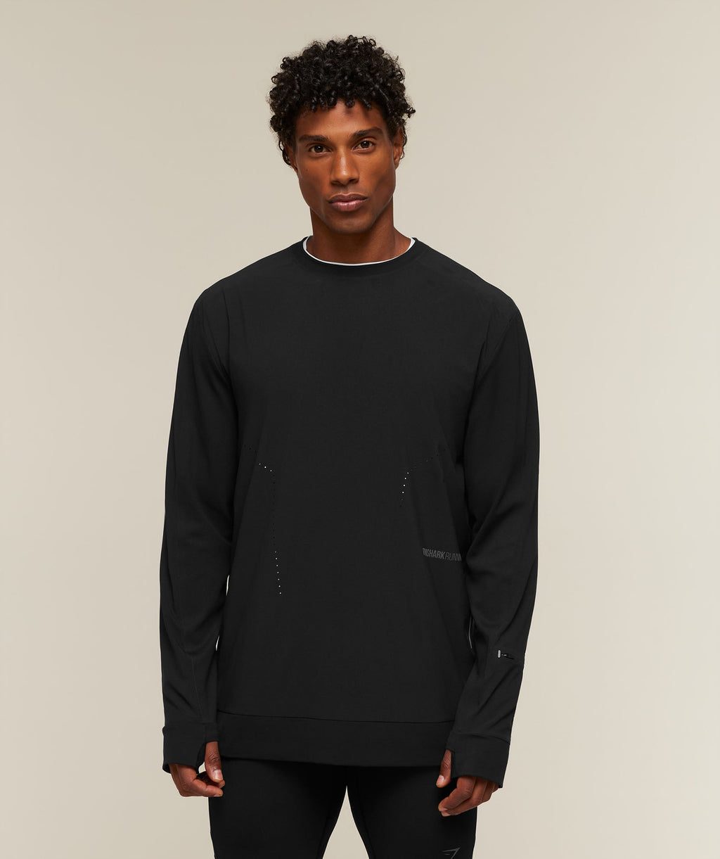 Running Elite Crew - Black — imagem 1