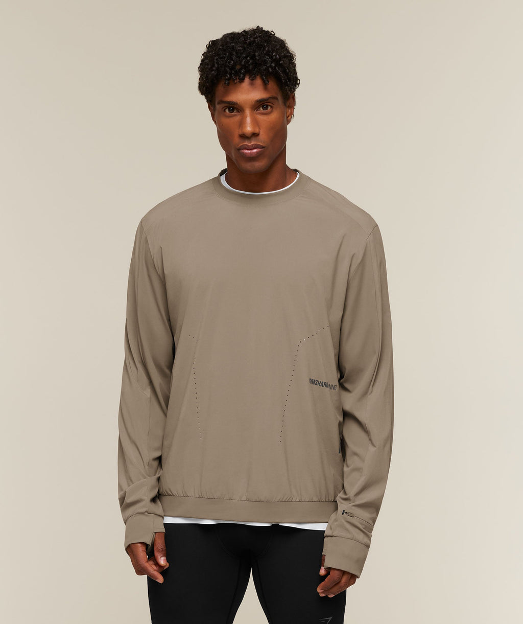 Running Elite Crew - Lifestyle Brown — imagem 1