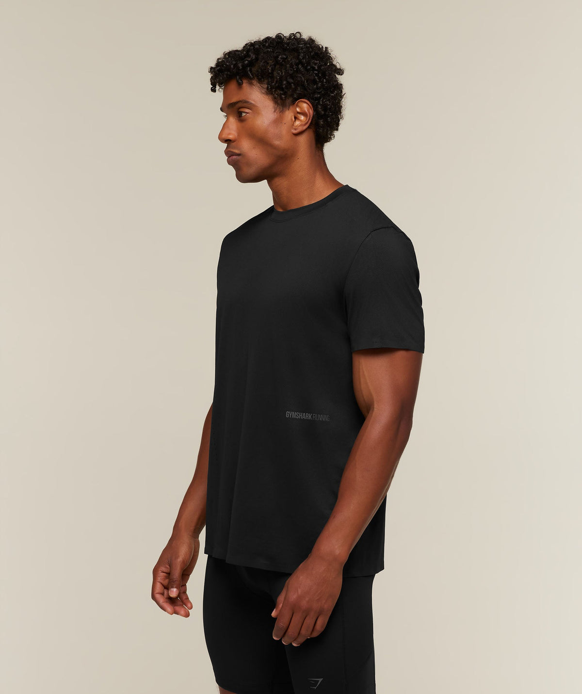 Running Elite Reg Fit T-Shirt - Black — imagem 3