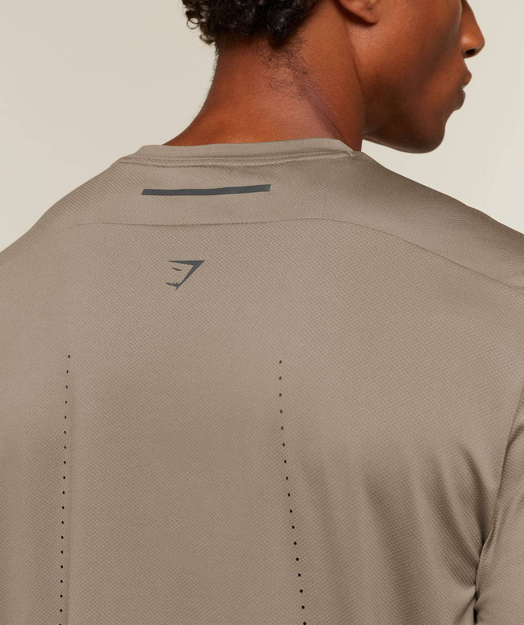 Running Elite Reg Fit T-Shirt - Lifestyle Brown — imagem 4