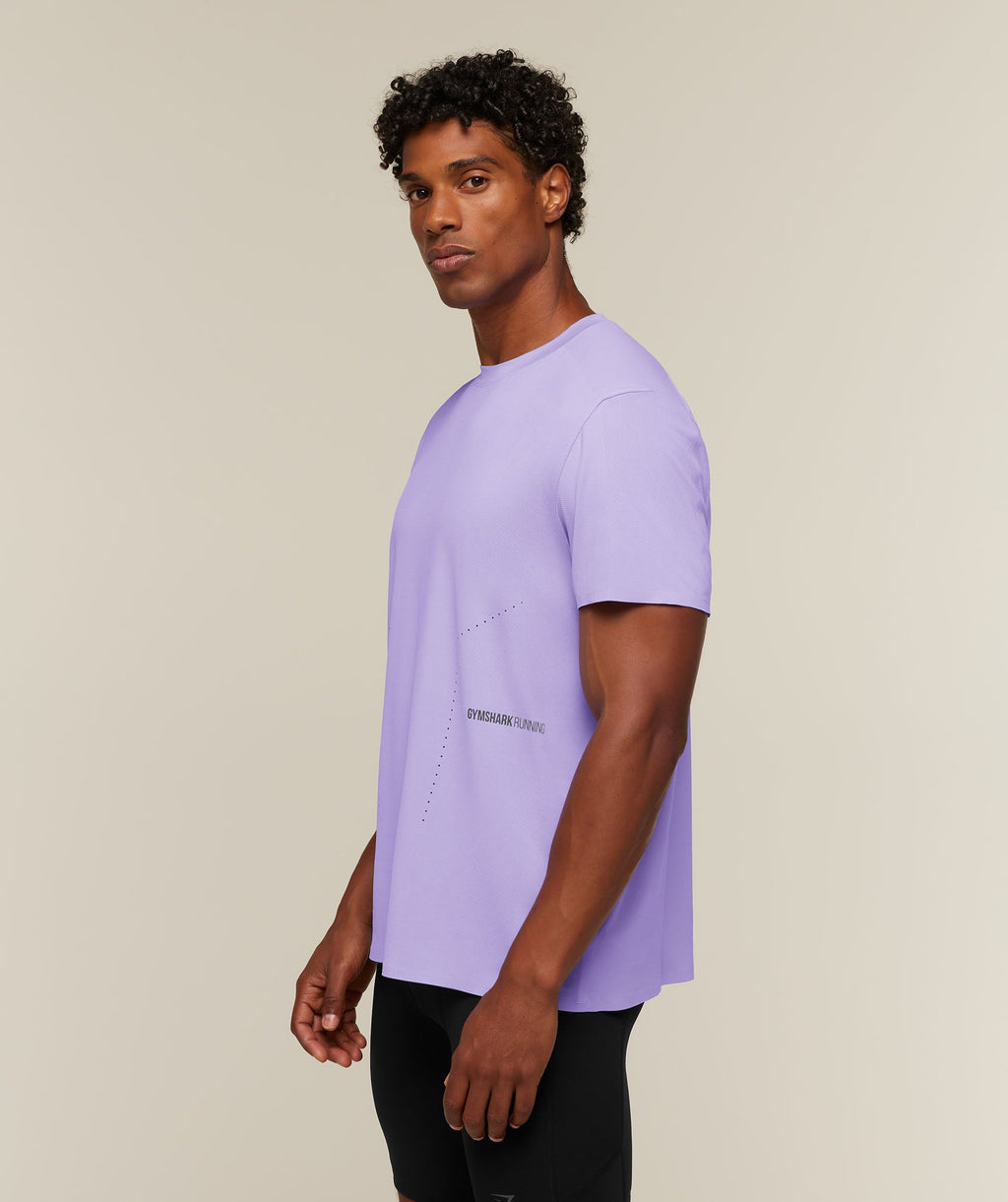 Running Elite Reg Fit T-Shirt - Pace Purple — imagem 3