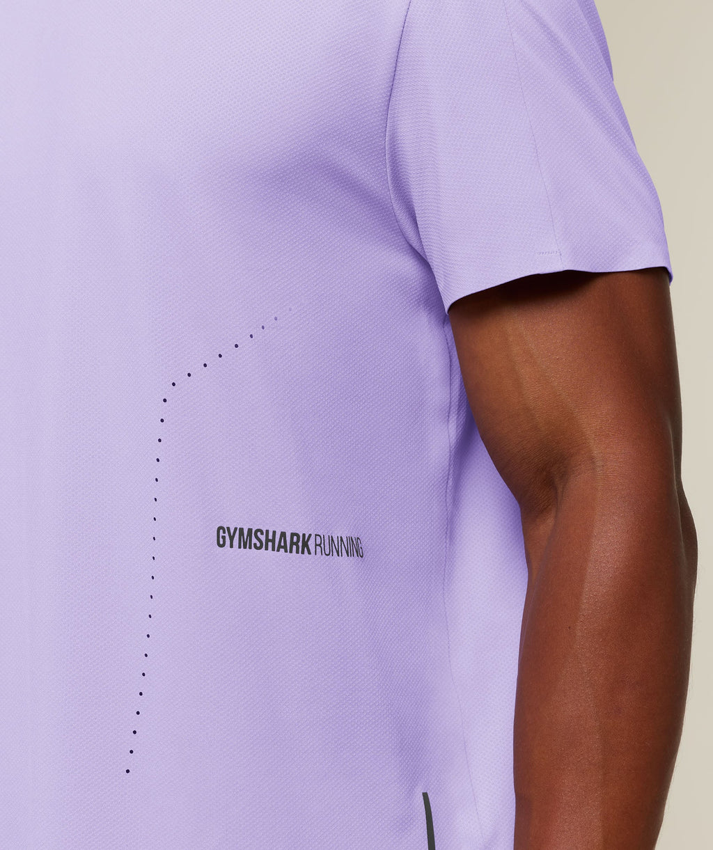 Running Elite Reg Fit T-Shirt - Pace Purple — imagem 4