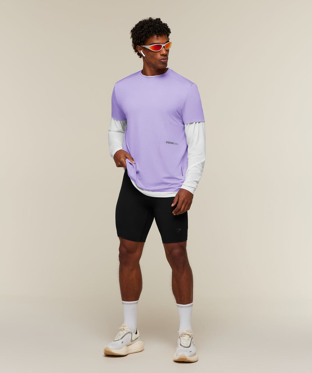 Running Elite Reg Fit T-Shirt - Pace Purple — imagem 6
