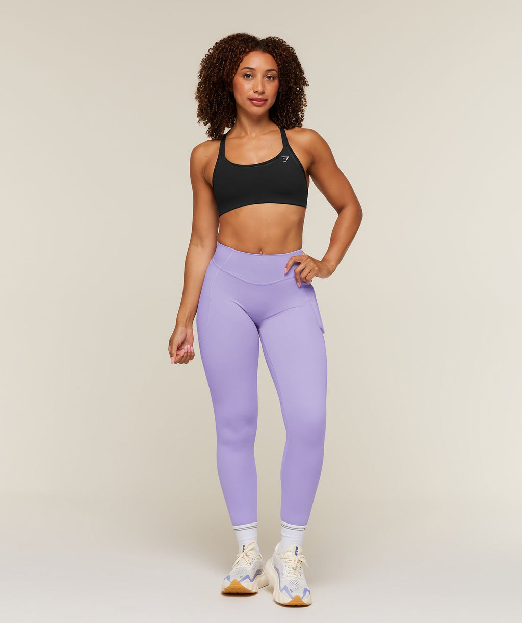 Running Pocket Leggings - Pace Purple — imagem 7