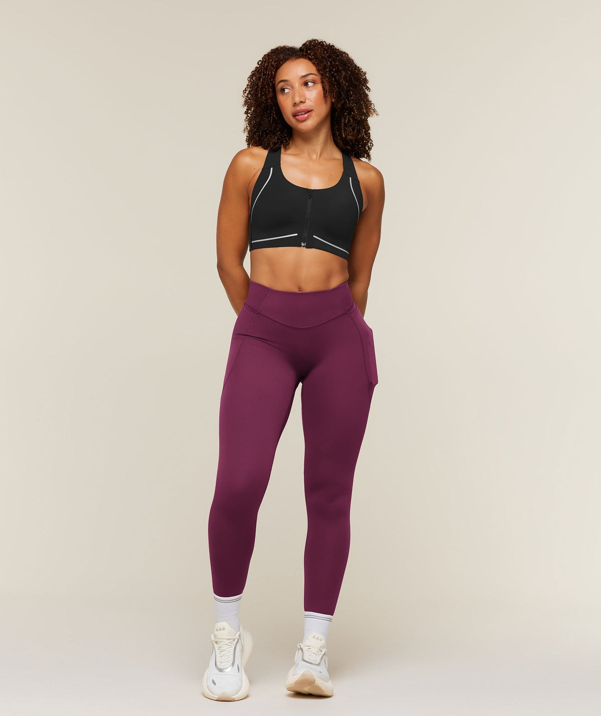 Running Pocket Leggings - Strength Pink — imagem 8