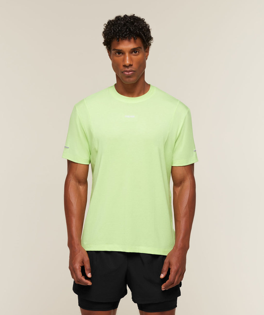 Running Boxy T-Shirt - Pace Green — imagem 1