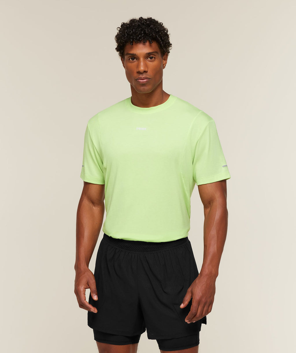 Running Boxy T-Shirt - Pace Green — imagem 4