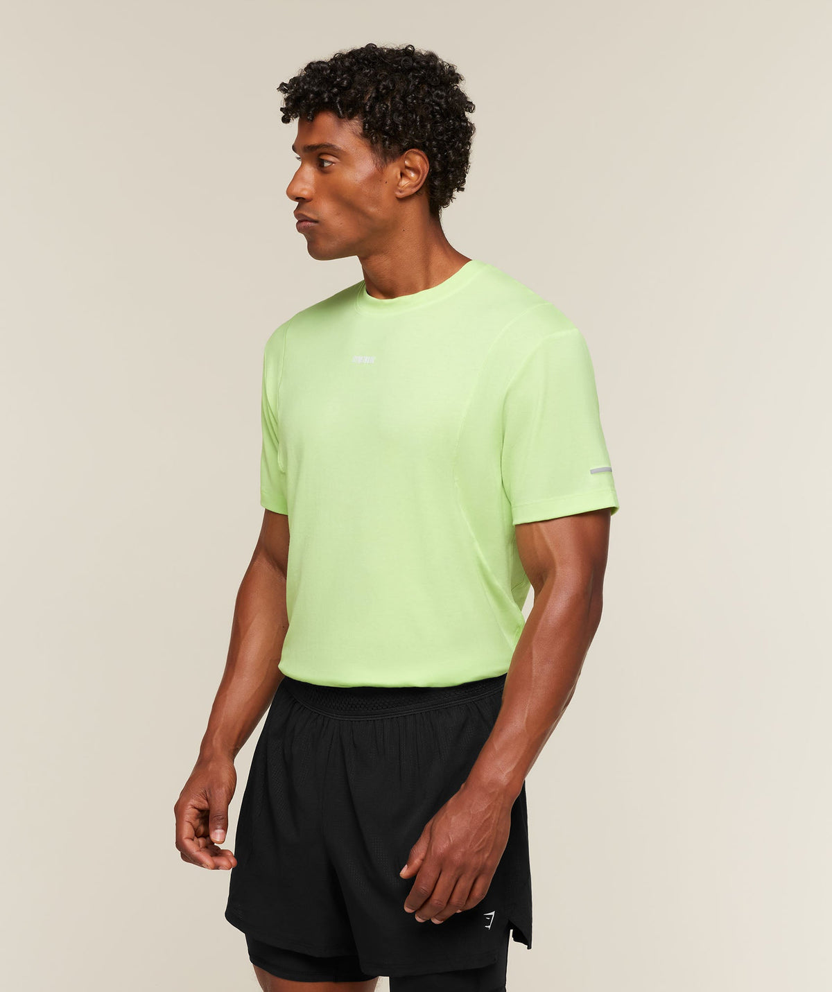 Running Boxy T-Shirt - Pace Green — imagem 3