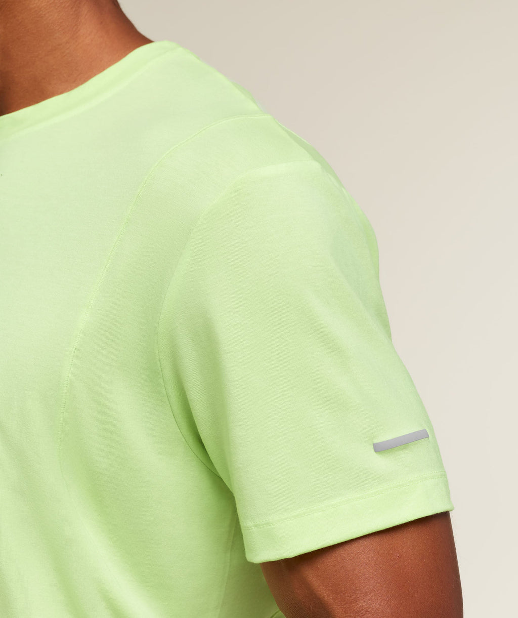 Running Boxy T-Shirt - Pace Green — imagem 6