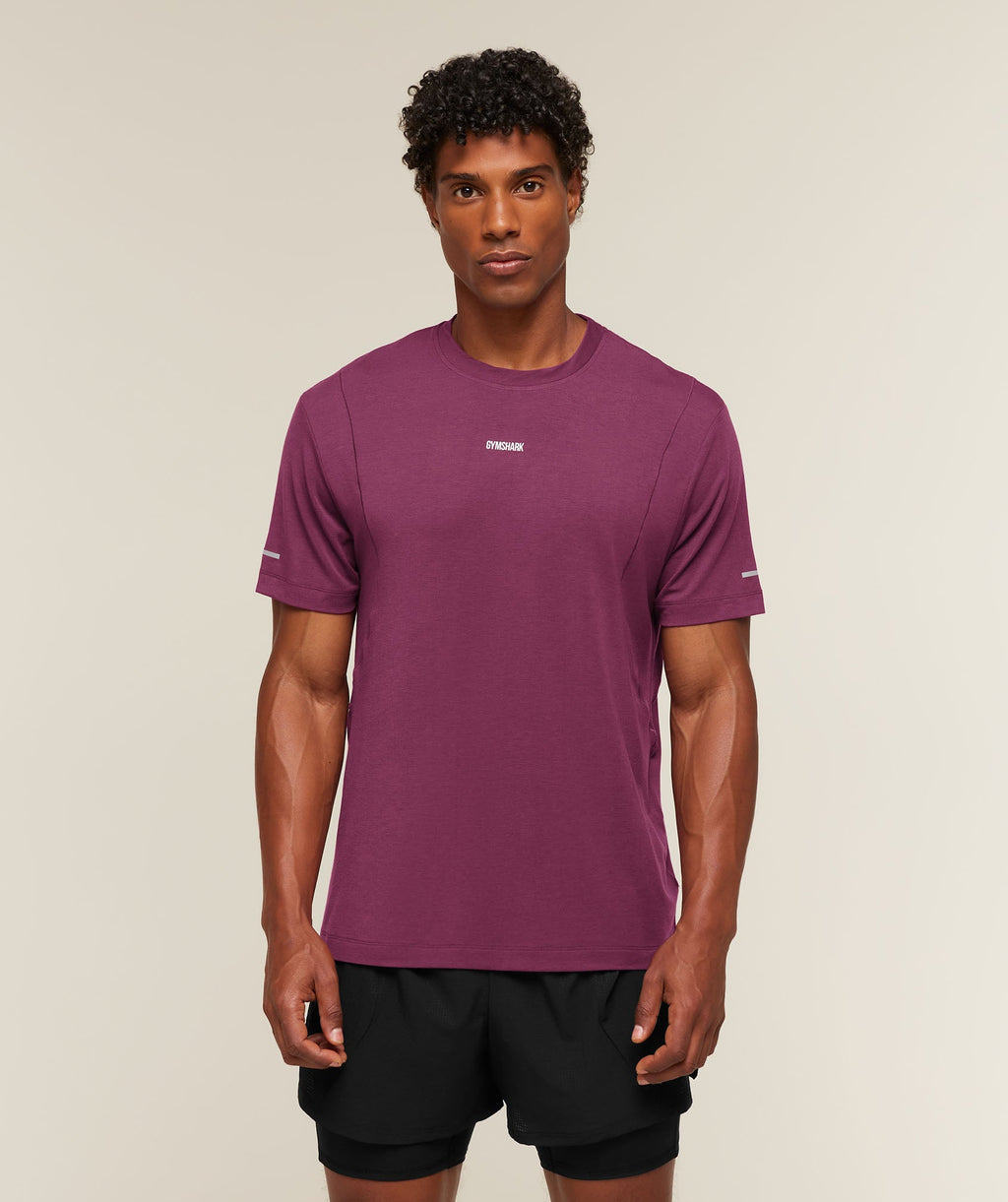 Running Boxy T-Shirt - Strength Pink — imagem 4