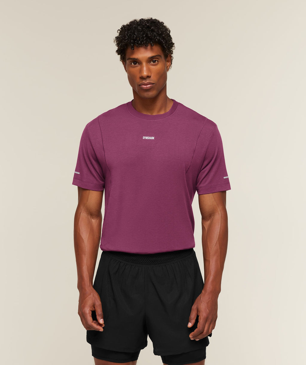 Running Boxy T-Shirt - Strength Pink — imagem 1
