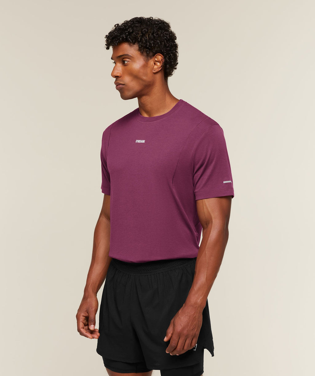 Running Boxy T-Shirt - Strength Pink — imagem 3