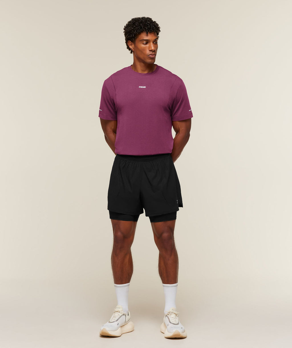 Running Boxy T-Shirt - Strength Pink — imagem 8