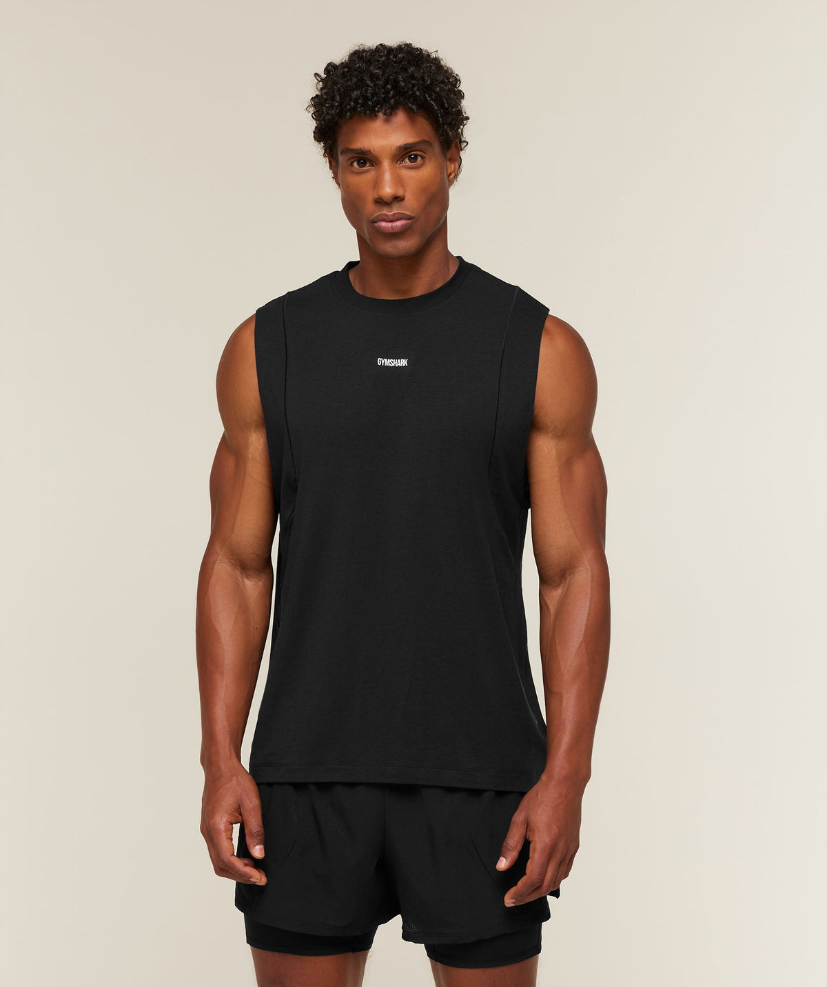 Running Boxy Tank - Black — imagem 1