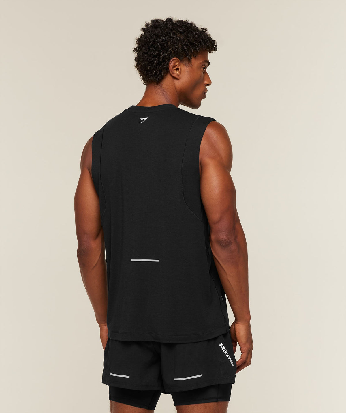 Running Boxy Tank - Black — imagem 2