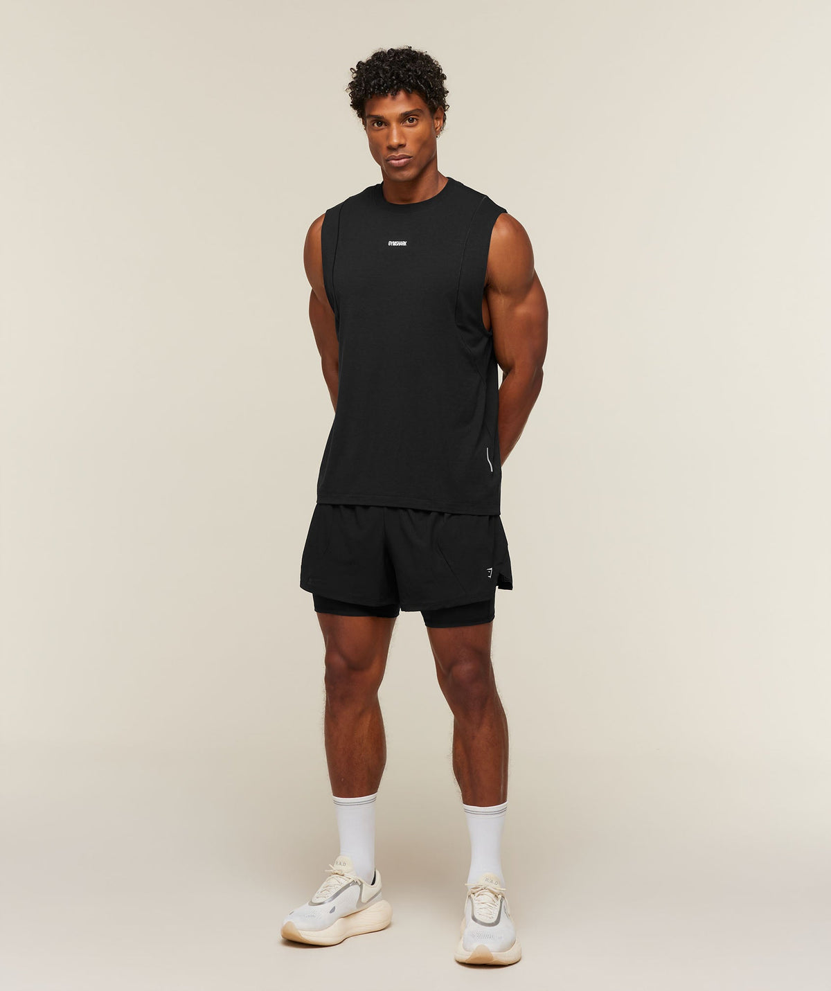Running Boxy Tank - Black — imagem 6